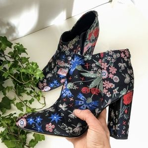 SAM EDELMAN Campbell Jacquard Ankle boot